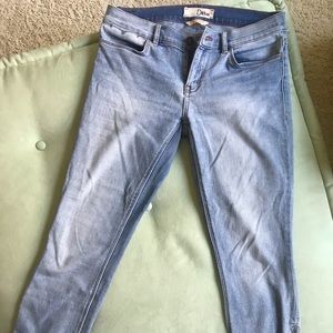 Dittos Ankle-Zip Crop Jeans
